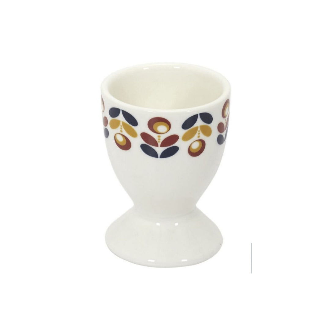 ComSaf Portauova In Porcellana - Set Da 6 Bianco Per Uova Alla Coque - Foto 2