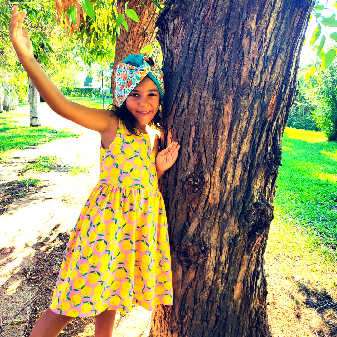 Fascia-Turbante Modellabile Handmade - Volpi