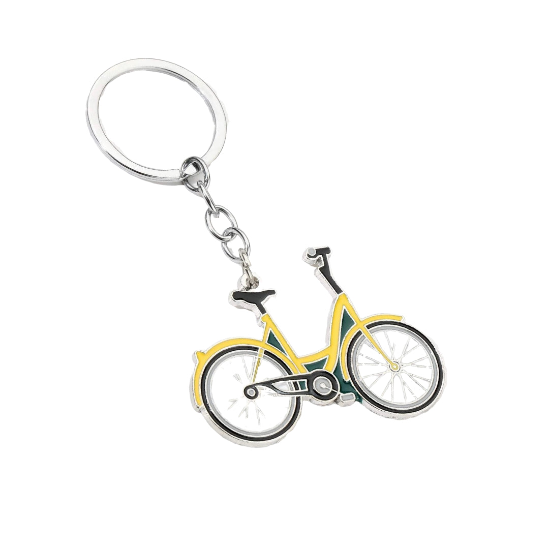 Portachiavi - Bicicletta Gialla