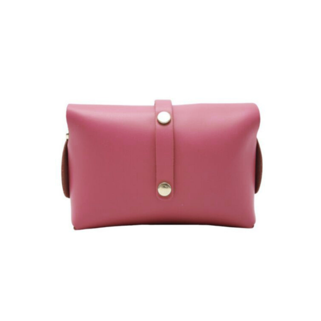 Borsa Mini Vera Pelle - Rosa Malva