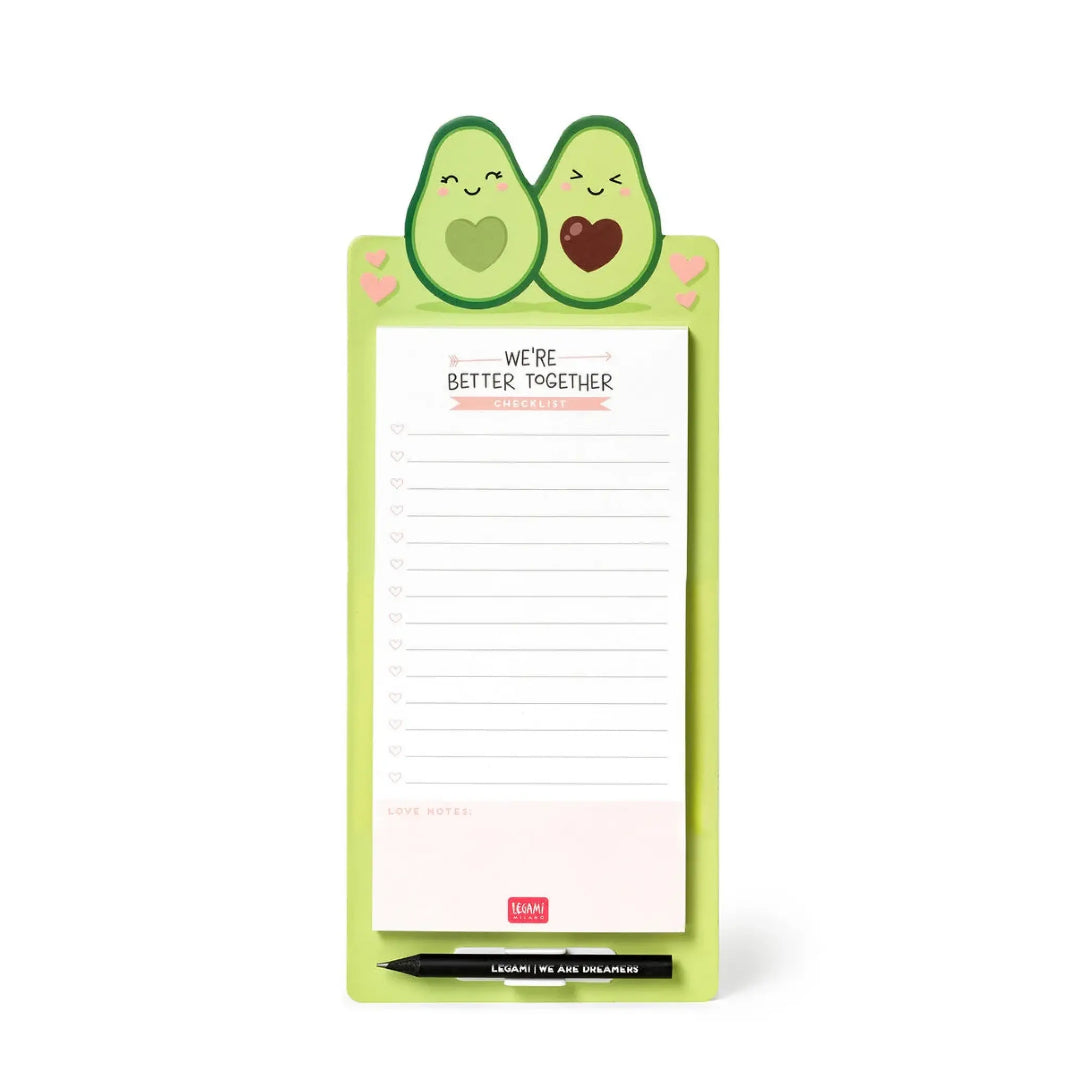 Blocco Note Magnetico 60 Pagine - Avocado