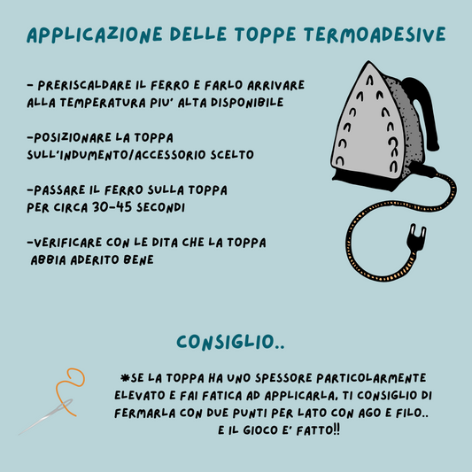 Toppa Termoadesiva - Limone