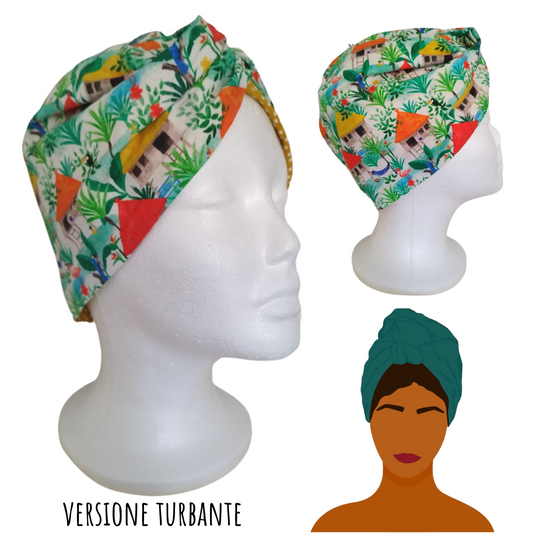 Fascia-Turbante Modellabile Handmade - Palafitta